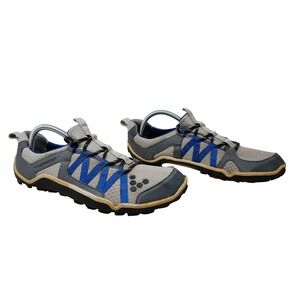 Vivobarefoot Neo Trail sz 10.5 Mens Gray Blue Minimalist Barefoot Hiking Shoes